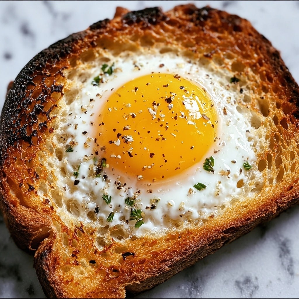 Air Fryer Egg and Cheese Toast Recipe - Recipe Image