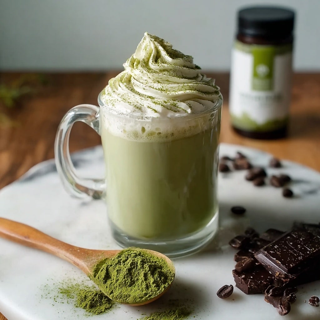 Matcha White Hot Chocolate Recipe - Recipe Image