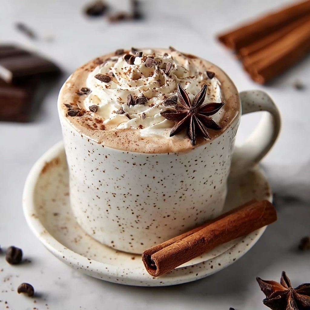 Chai White Hot Chocolate Recipe - Recipe Image