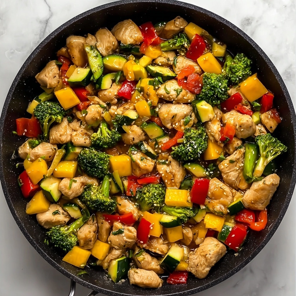 Chicken and Vegetable Skillet Recipe - Recipe Image