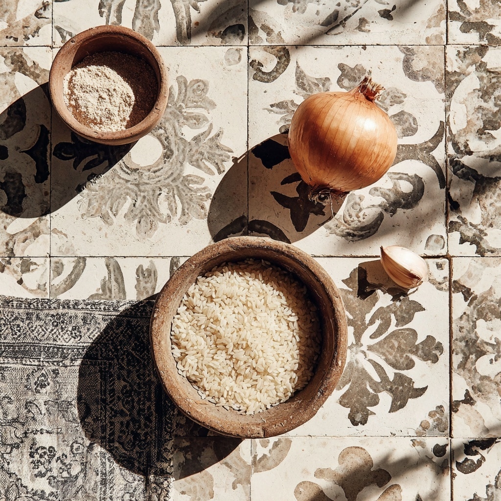 Savory Golden Onion Butter Jasmine Rice Recipe - Recipe Image