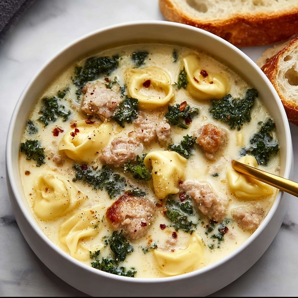 Sausage Tortellini Soup Recipe - Recipe Image