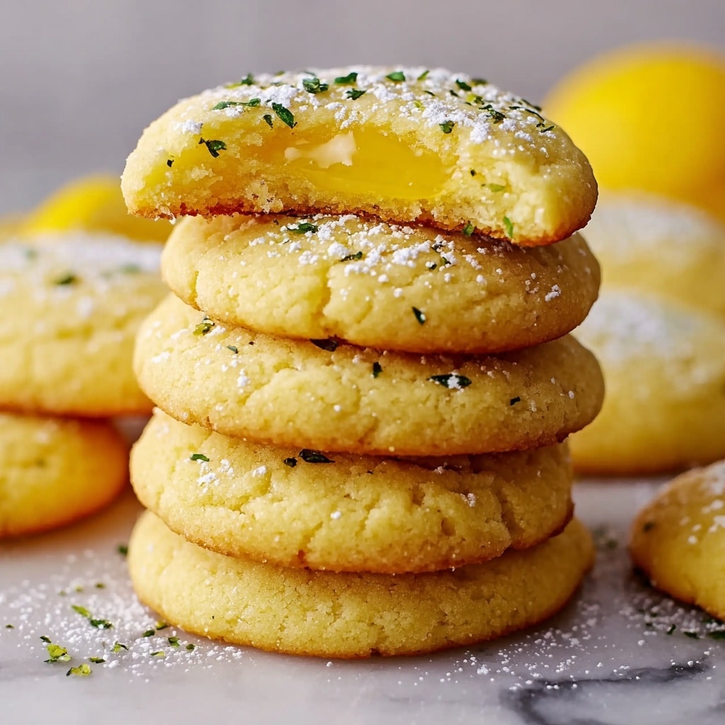 Zesty Lemon Meltaway Cookies Recipe - Recipe Image