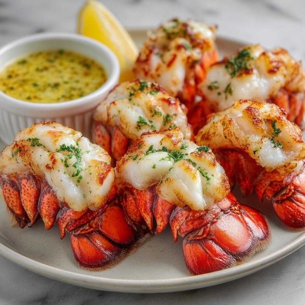 Garlic Butter Lobster Bites Recipe - Recipe Image