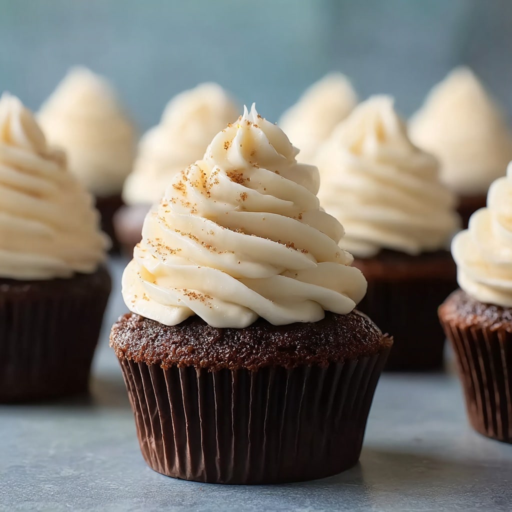 Mini Vanilla Cupcakes with Fluffy Buttercream Frosting Recipe - Recipe Image