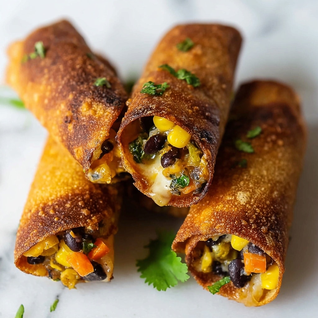 Tex-Mex Inspired Egg Rolls Recipe - Recipe Image
