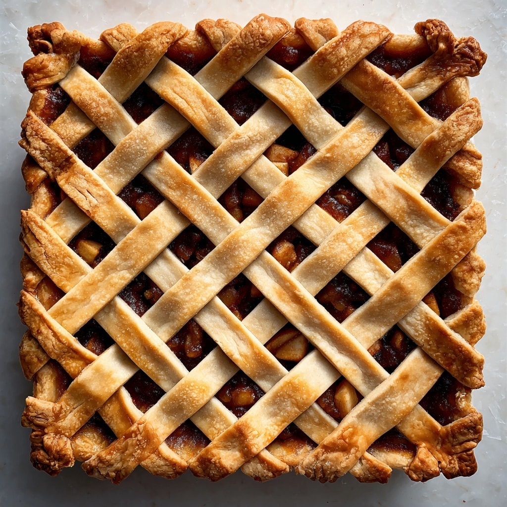 Apple Cinnamon Pie with Lattice Crust Recipe - Recipe Image