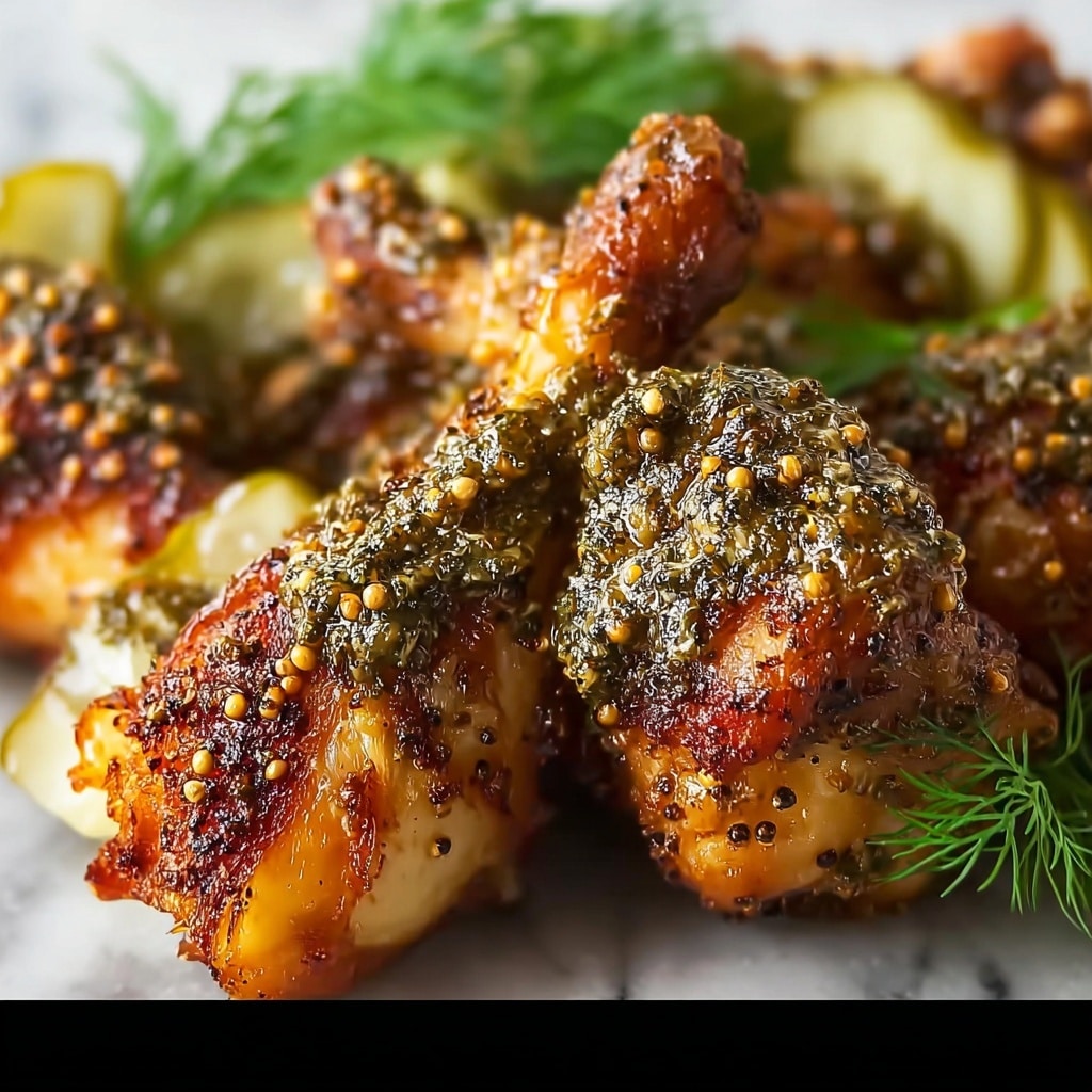 Dill Pickle Ranch Chicken Wings Recipe - Recipe Image