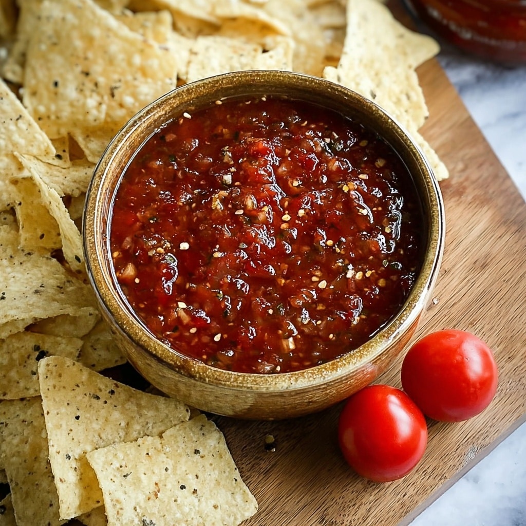 Salsa Roja – Mexican Red Table Sauce Recipe - Recipe Image