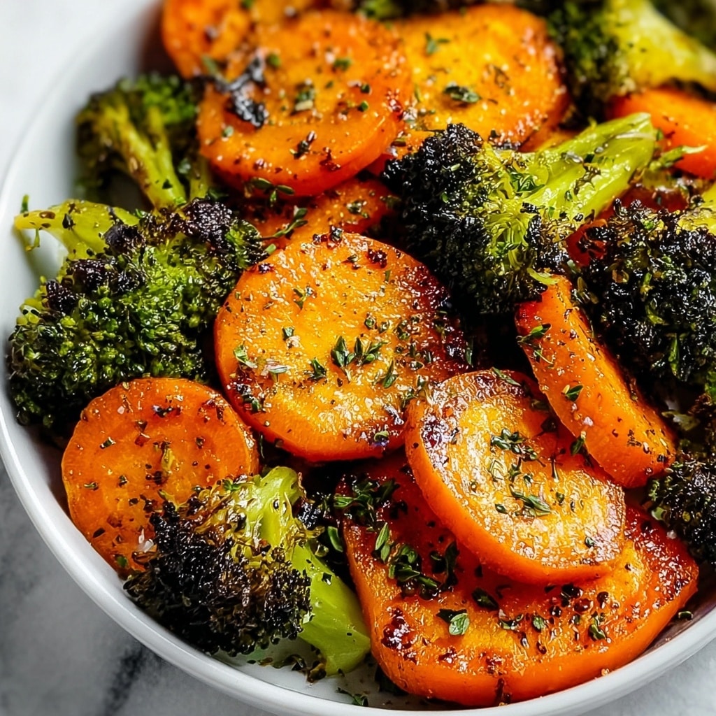 Roasted Broccoli and Carrots Recipe - Recipe Image