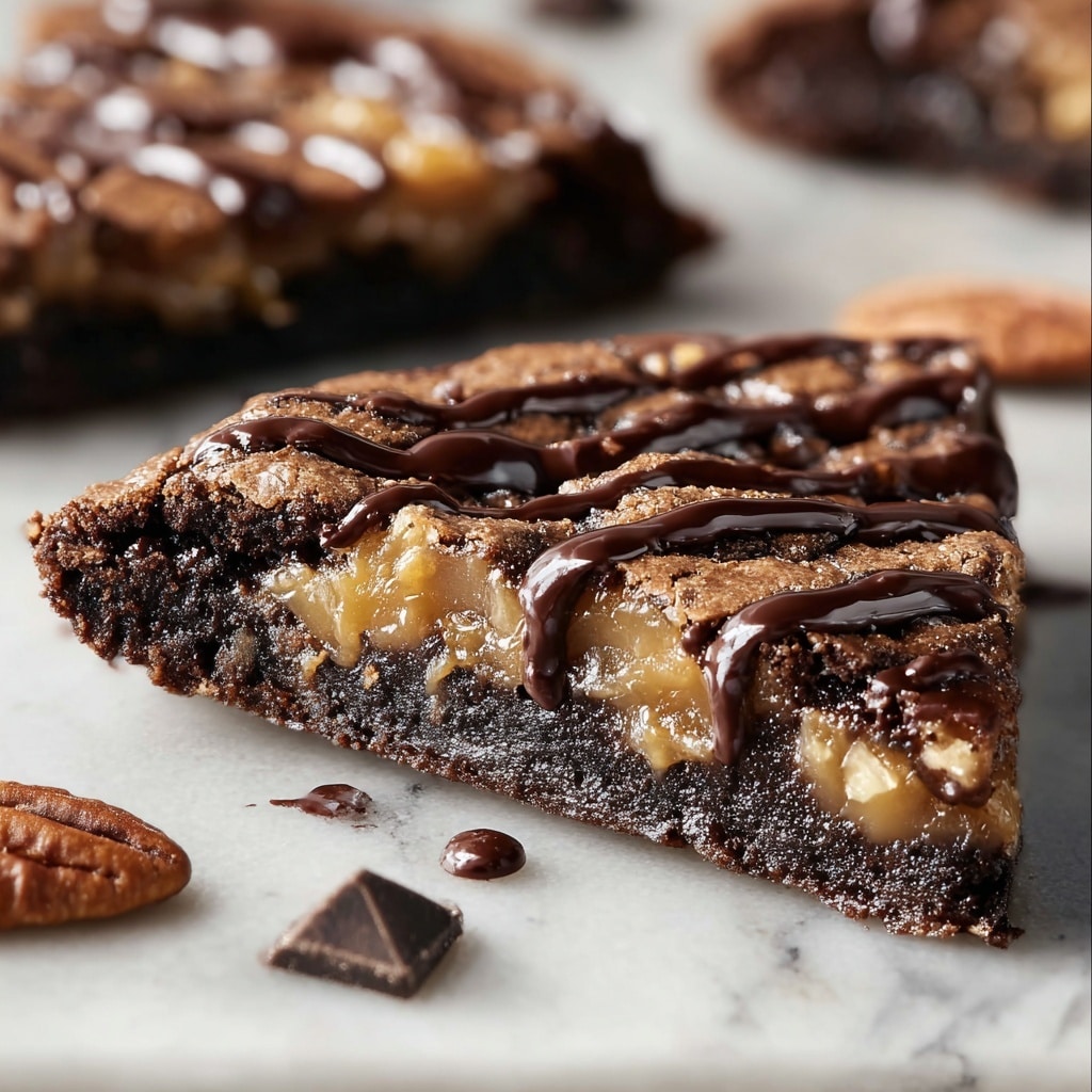 German Chocolate Cookies Recipe - Recipe Image