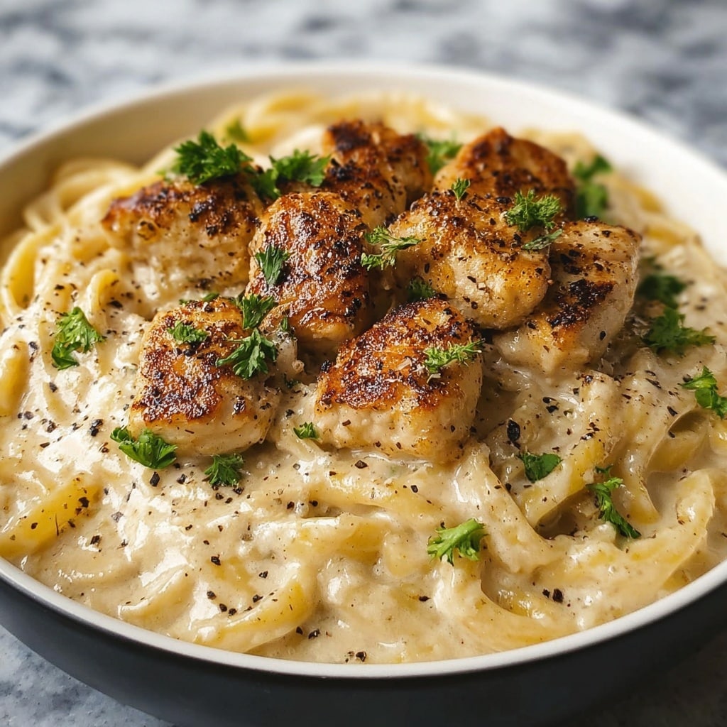 Creamy Chicken Boursin Pasta Recipe - Recipe Image