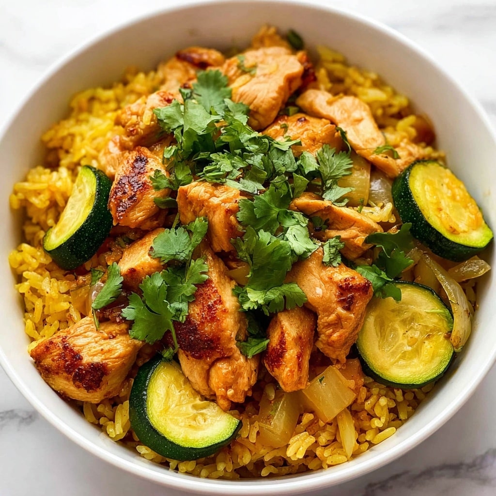 Easy Baked Chicken and Zucchini Recipe - Recipe Image