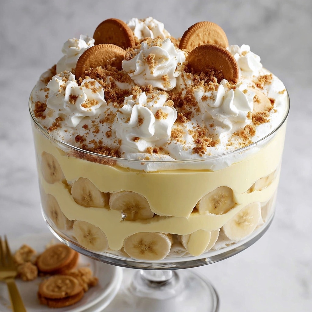 Classic Banana Pudding with Vanilla Wafers and Cream Recipe - Recipe Image