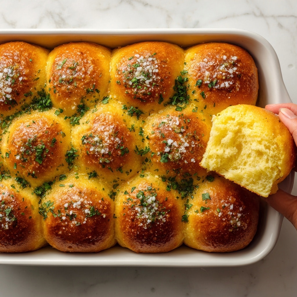 Garlic Bread Rolls Recipe - Recipe Image