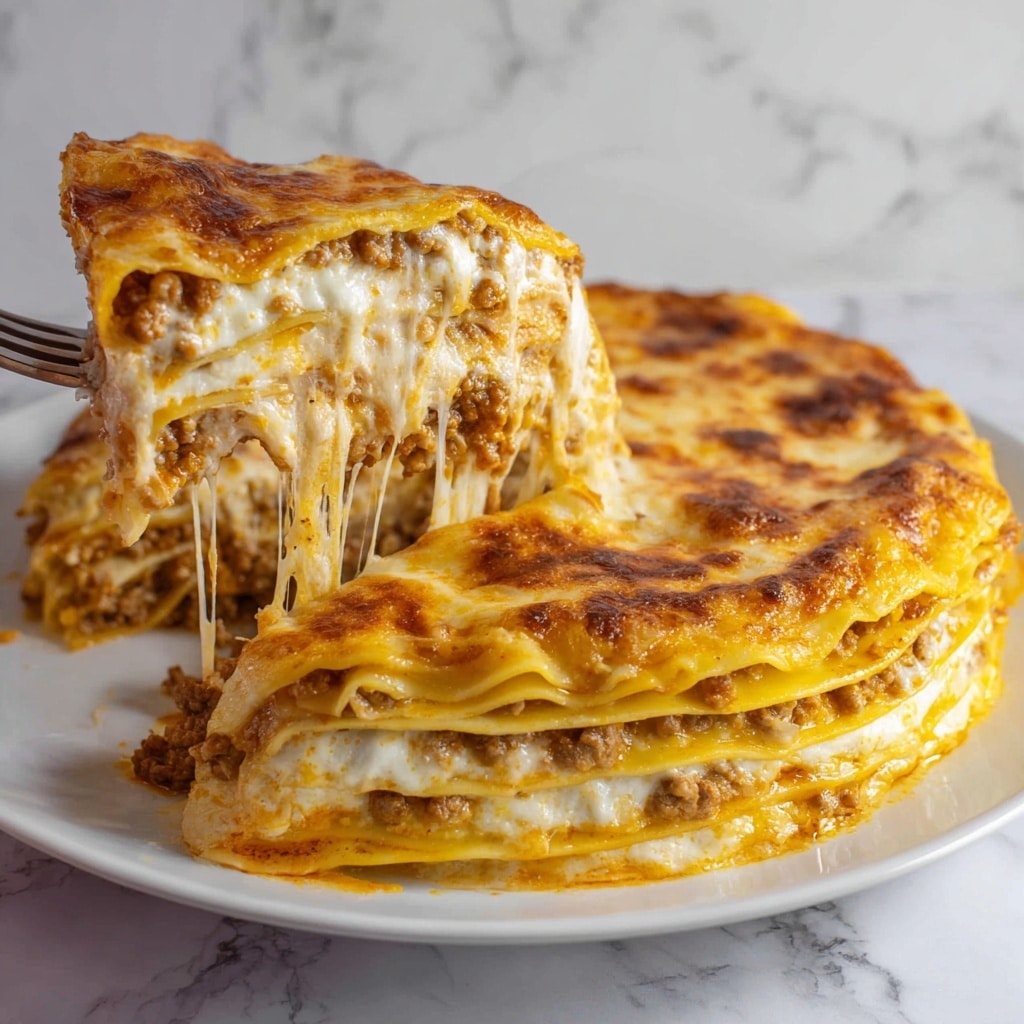 Parmesan Garlic Cheeseburger Lasagna Recipe - Recipe Image