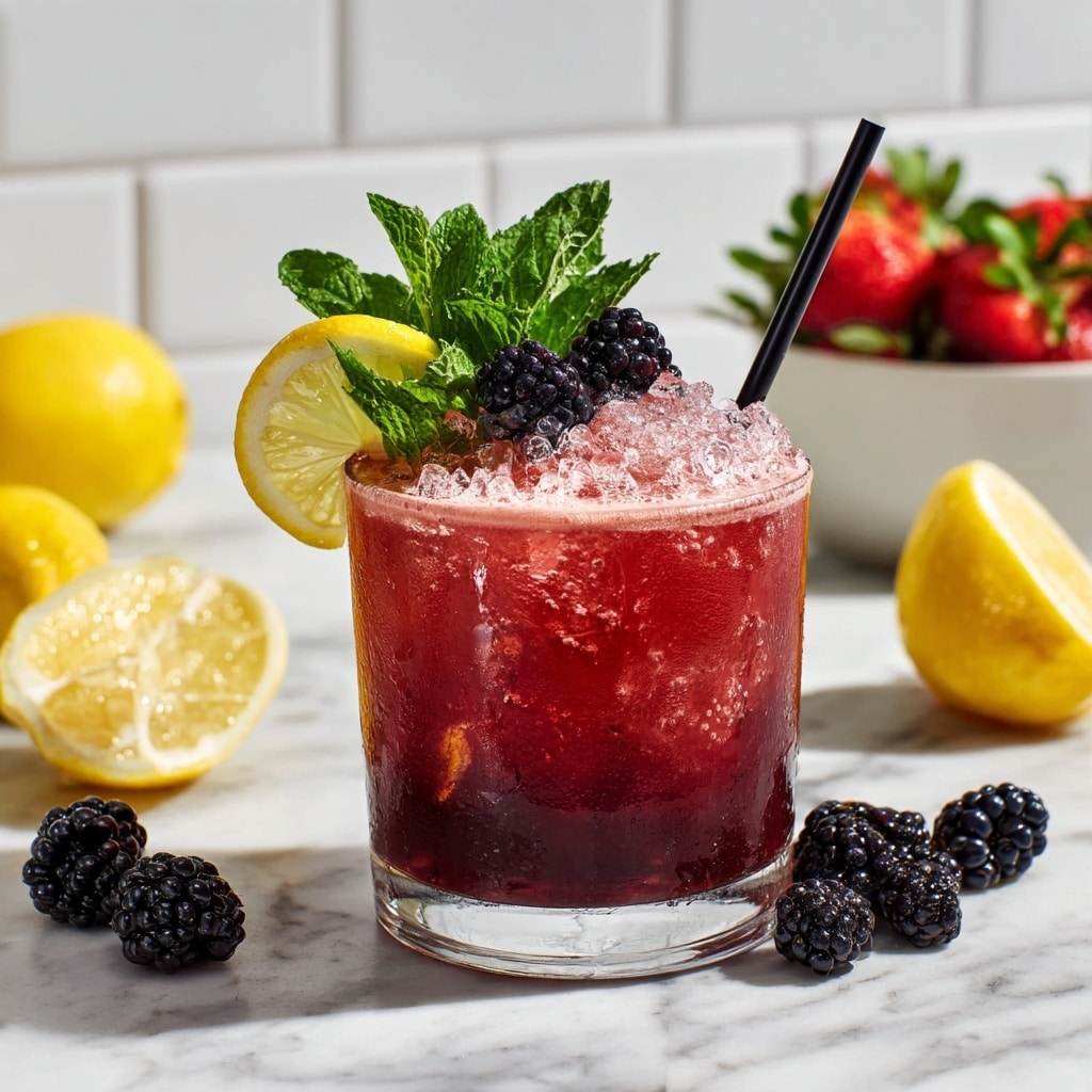 Triple Berry Lemonade Recipe - Recipe Image