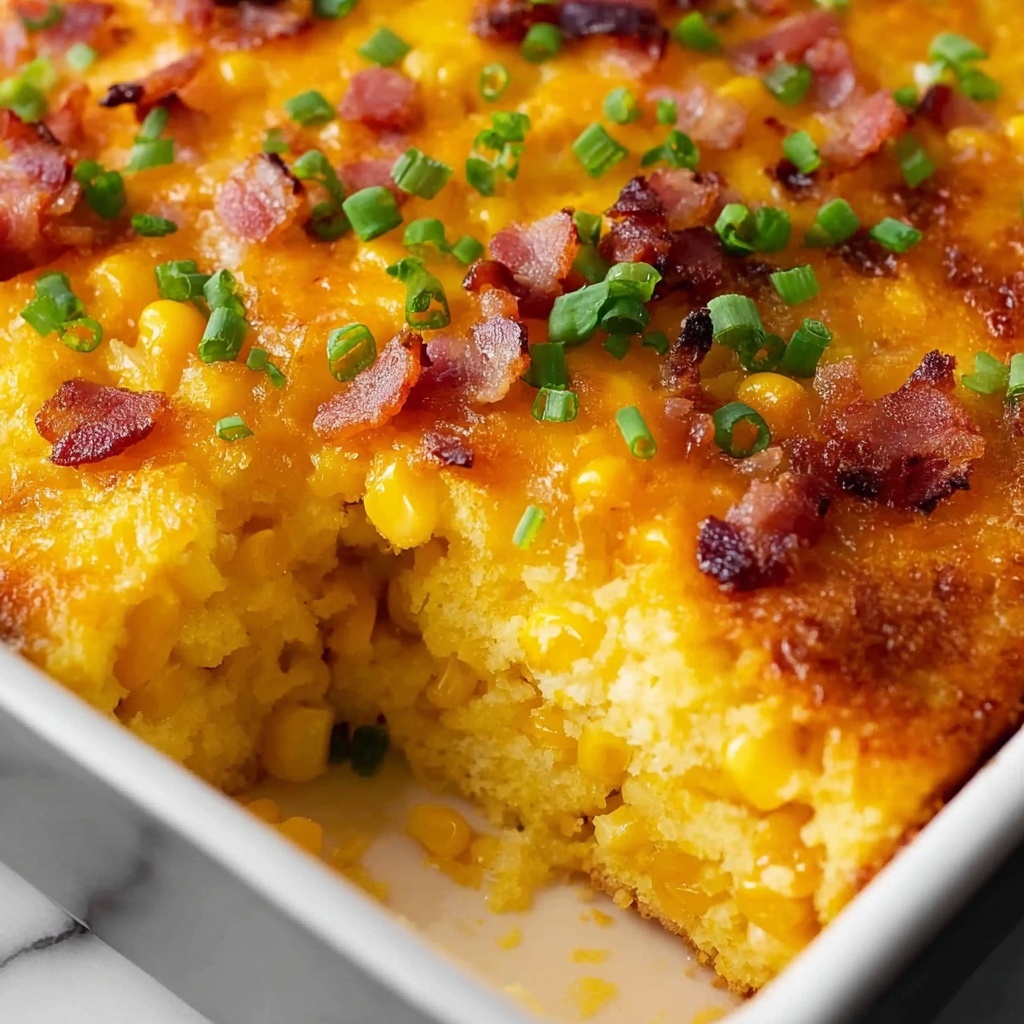 Loaded Cornbread Casserole Recipe - Recipe Image
