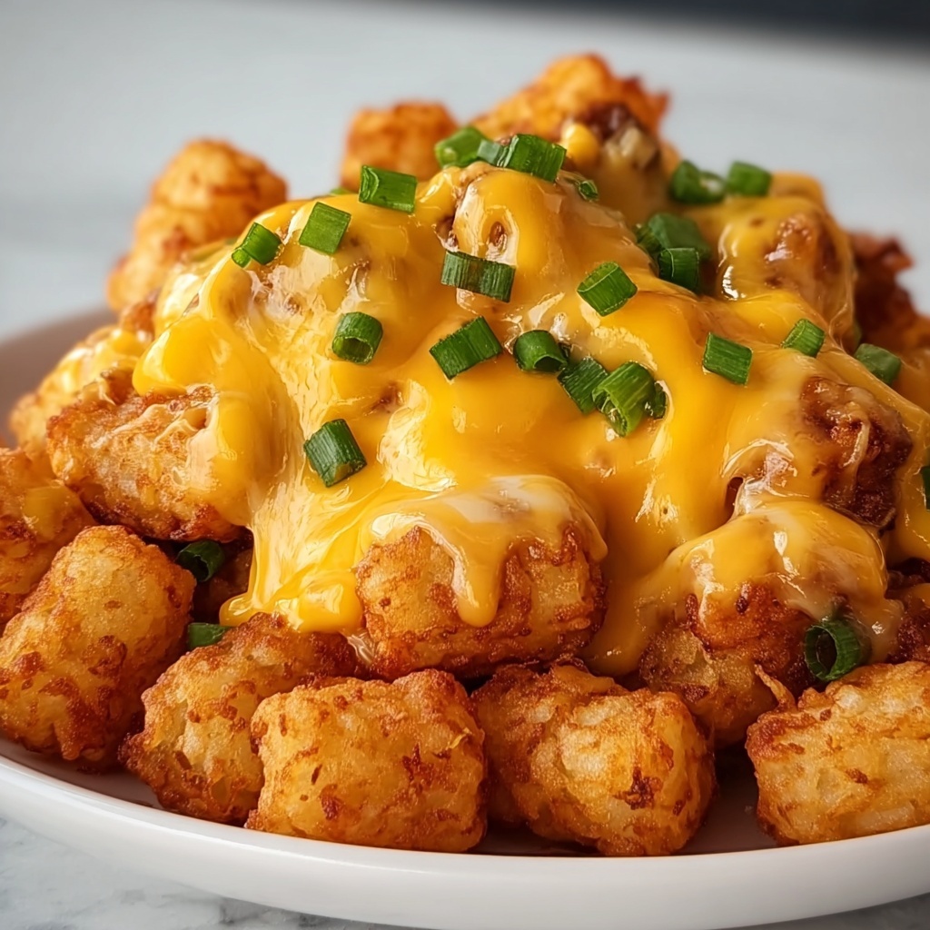 Chili Cheese Tater Tots Recipe - Recipe Image