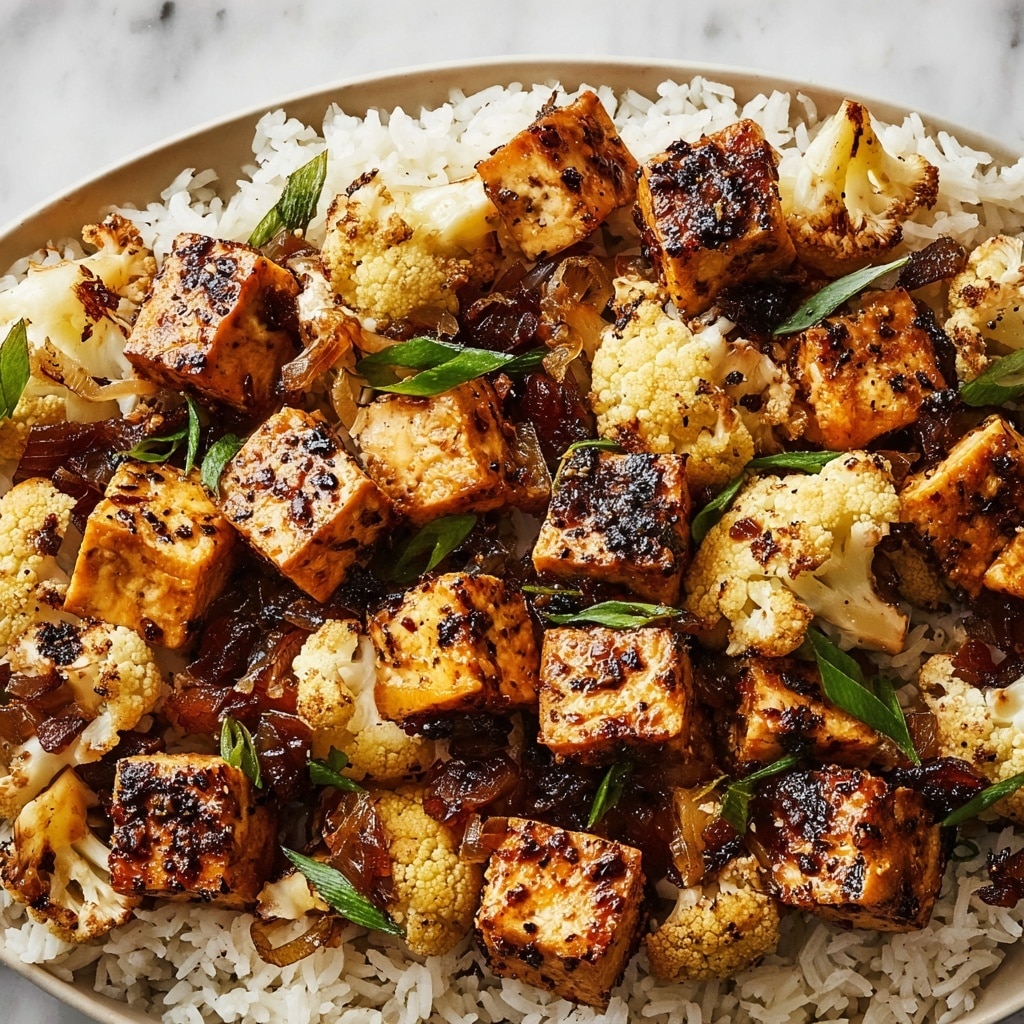 Black Pepper Tofu & Cauliflower Recipe - Recipe Image