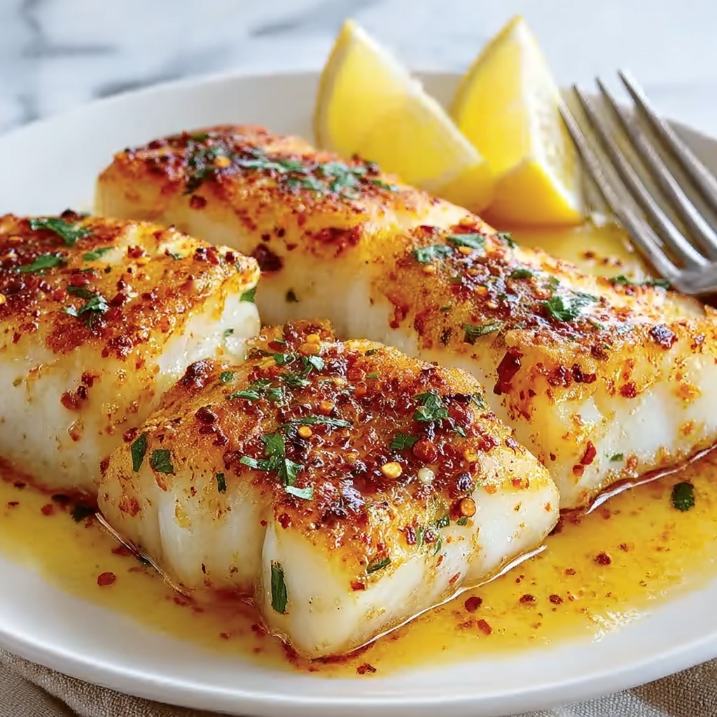 Lemon Butter Baked Cod Recipe - Recipe Image