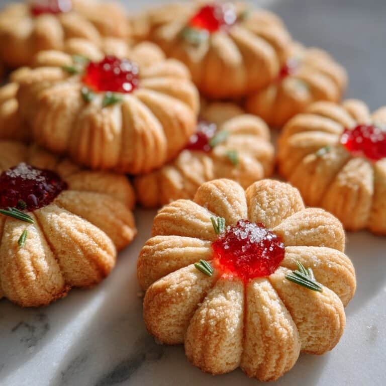 Four-Ingredient Christmas Shortbread Cookies Recipe