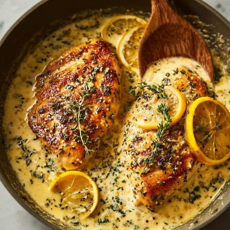 Creamy Lemon Parmesan Chicken Recipe