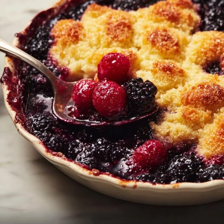 Sweet Blackberry Cobbler Recipe