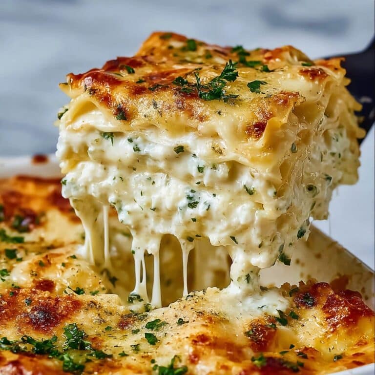 Chicken Lasagna with Spinach and Creamy Ricotta Sauce Recipe