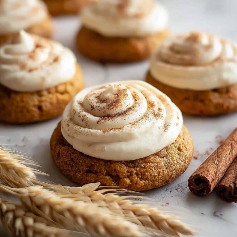 Pumpkin Cookies with Cream Cheese Frosting Recipe