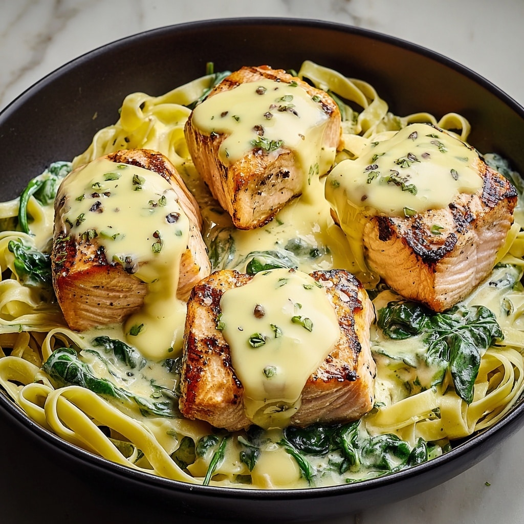Creamy Salmon Florentine Recipe