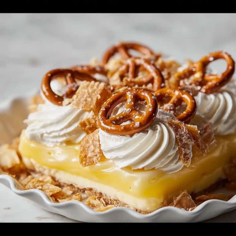 Lemon Pretzel Salad Recipe