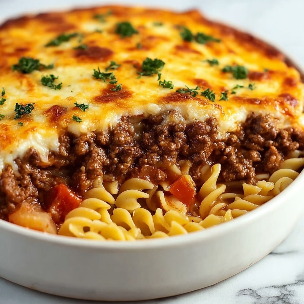 Beef Lombardi Casserole Recipe