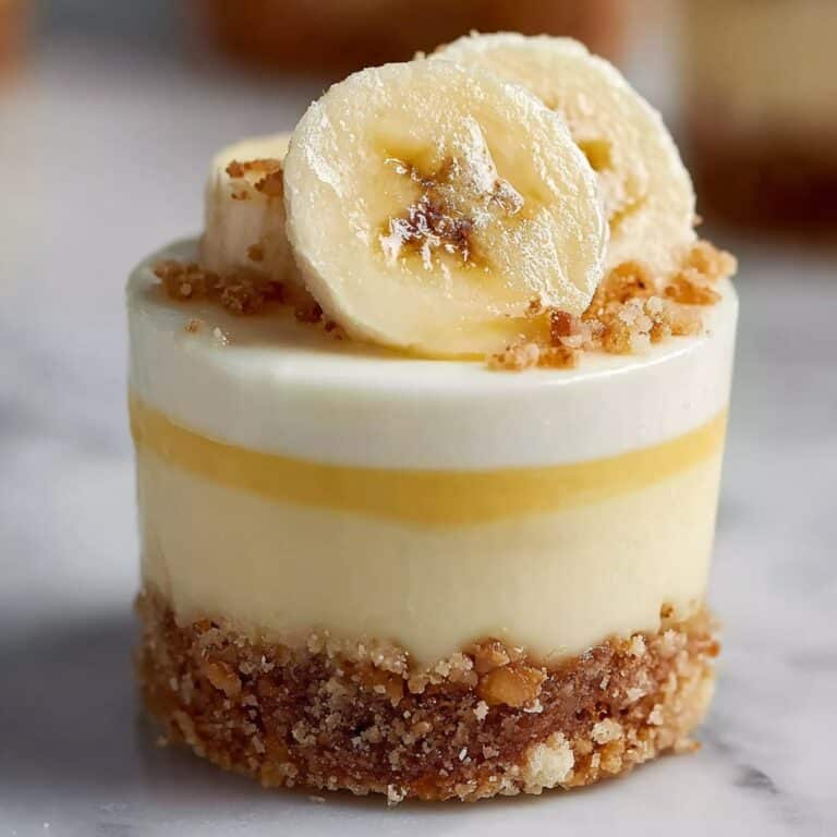 Mini Banana Pudding Cheesecakes Recipe