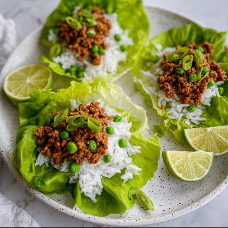 Asian Turkey Lettuce Wraps Recipe