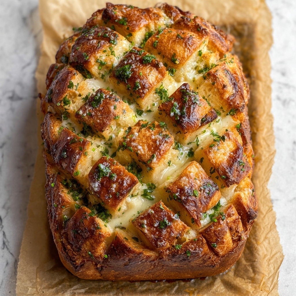Pull Apart Garlic Herb Cheese Bread Recipe