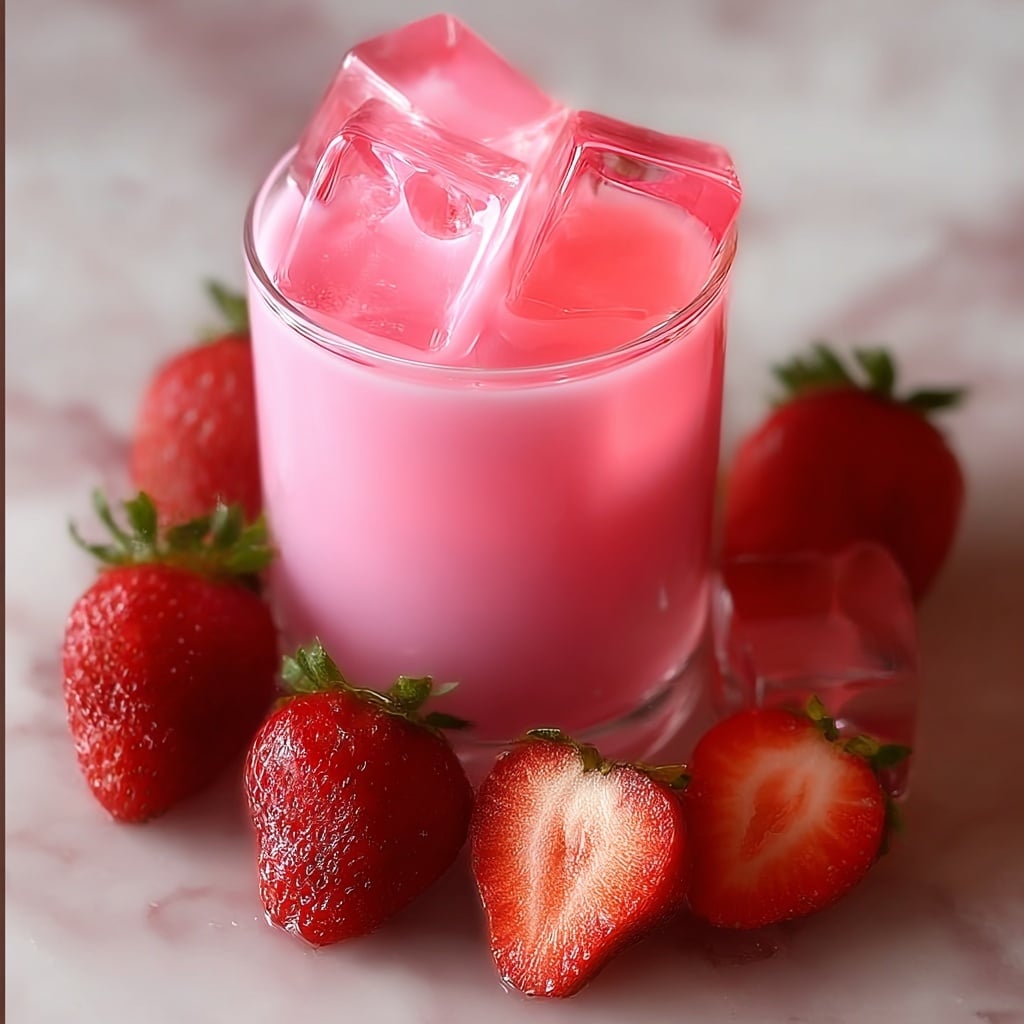 Strawberry Breeze – A Creamy and Refreshing Frozen Drink Recipe