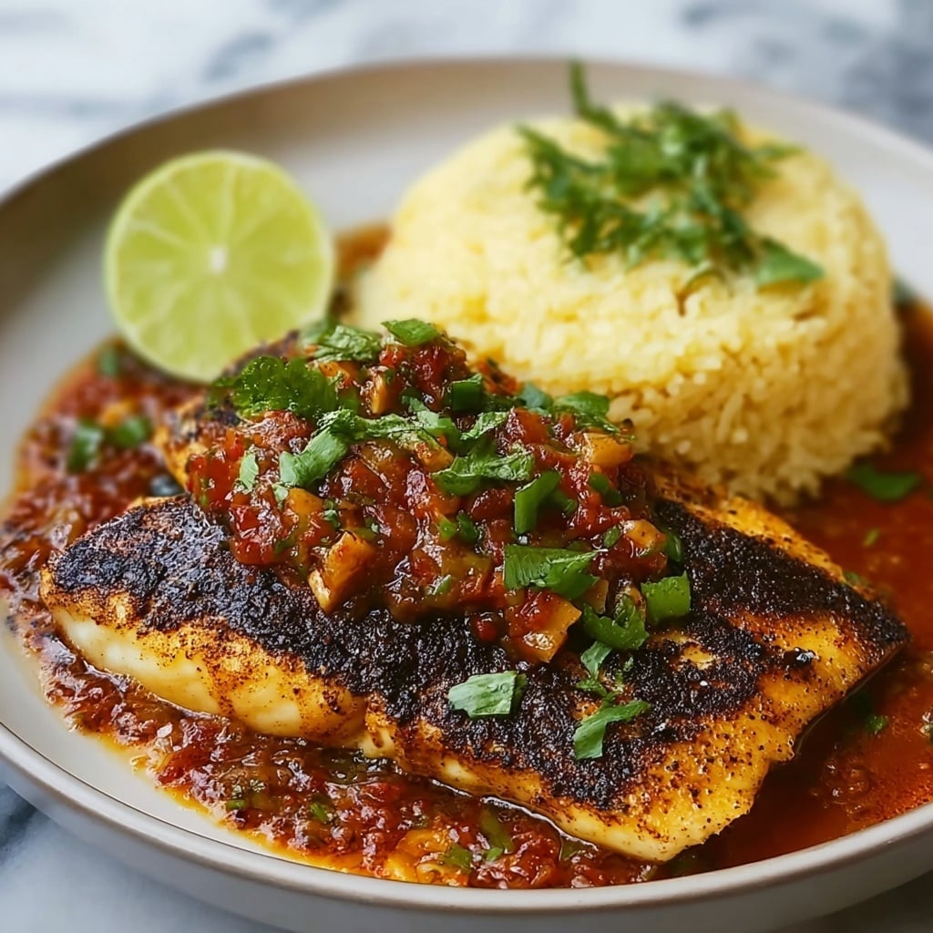 Blackened Fish and Cheese Grits: An Incredible Southern Classic with a Kick Recipe