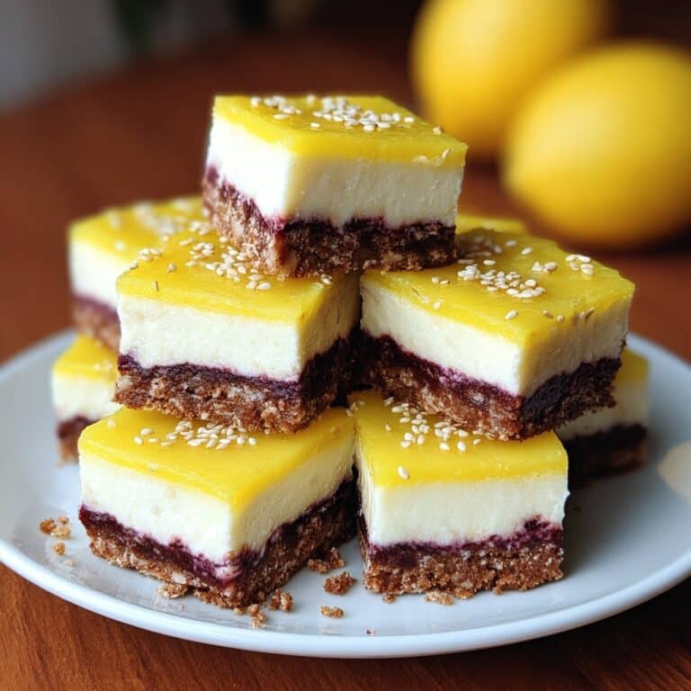 Vegan Mango Cheesecake Bars Recipe