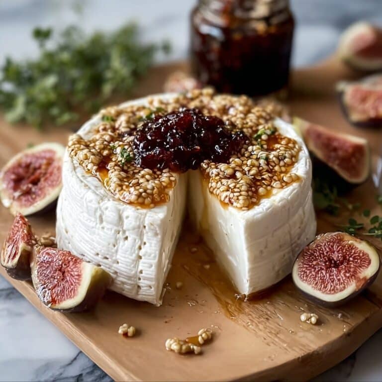 Boursin Cheese with Fig Jam and Pistachios: An Elegant Appetizer Recipe