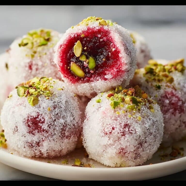 Cherry Pistachio Snowballs Recipe