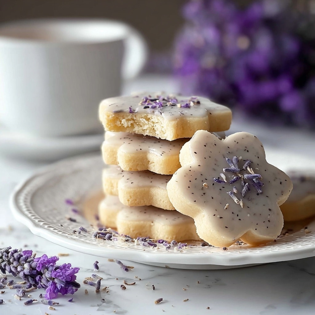 Lavender Shortbread Cookies Recipe