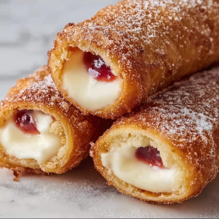 Fried Cheesecake Roll-Ups Recipe