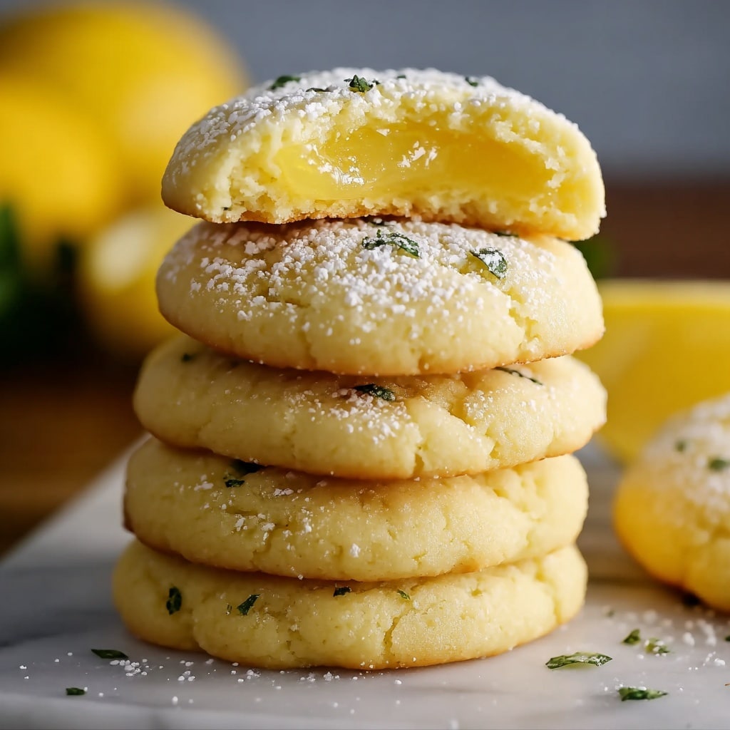 Zesty Lemon Meltaway Cookies Recipe