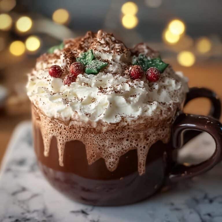 Santa’s Christmas Hot Chocolate Recipe