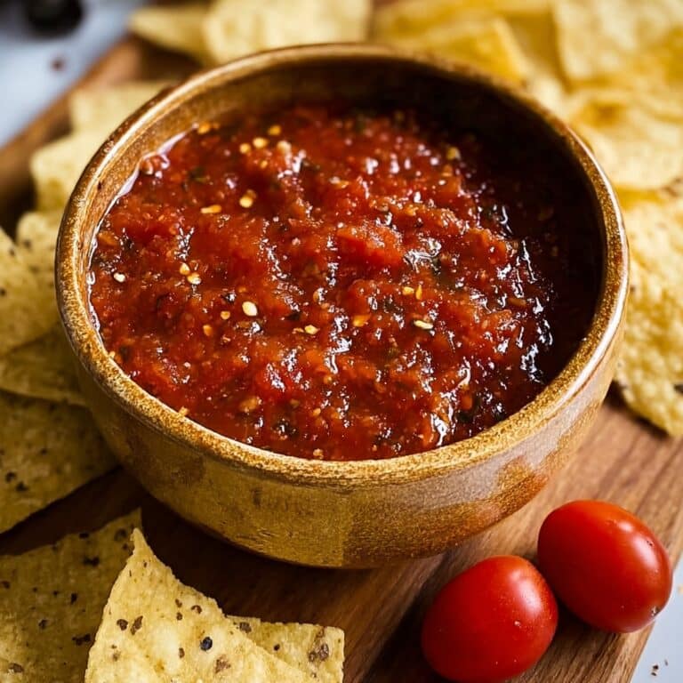 Salsa Roja – Mexican Red Table Sauce Recipe