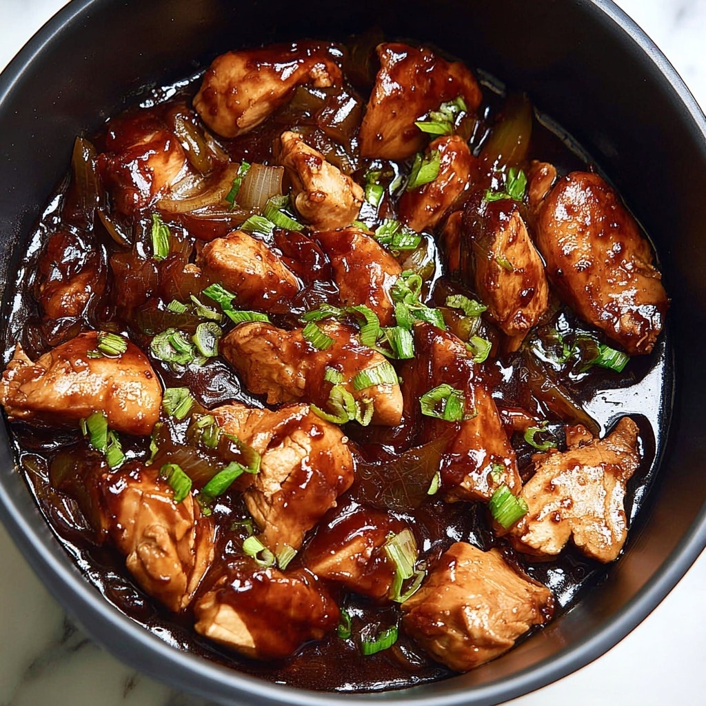 Slow Cooker Honey Garlic Chicken Recipe