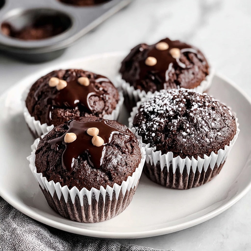 Double Chocolate Espresso Muffins Recipe
