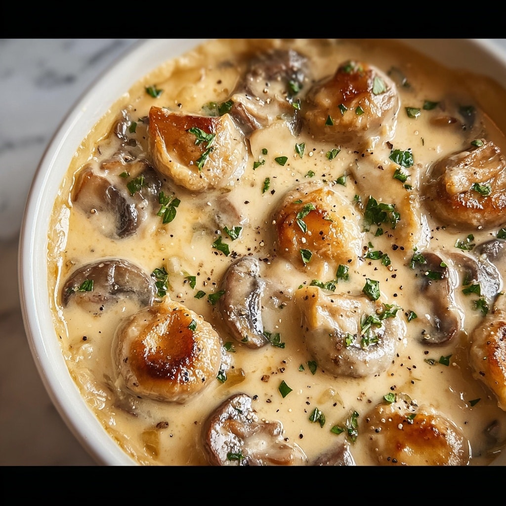 Creamy Chicken and Mushroom Bake Recipe - Recipe Image