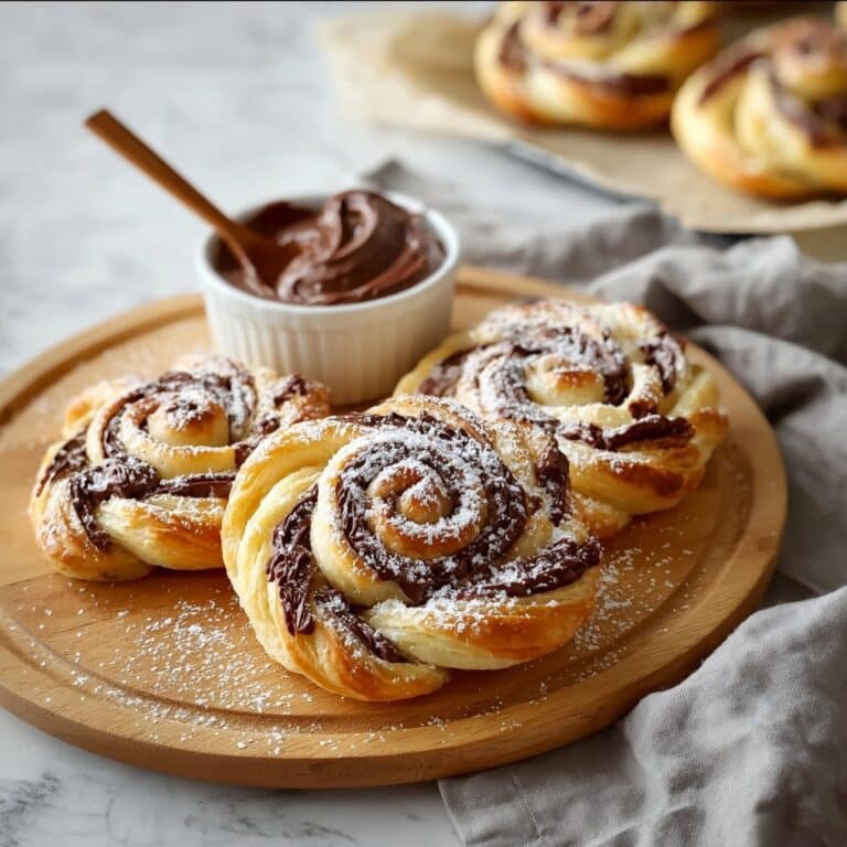 Nutella Puff Pastries Recipe